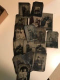 Group of antique tintypes photographs
