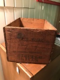 Stuffed Olives Wooden Crate
