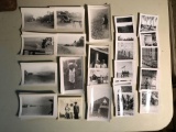 Large group of military snapshots