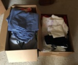 2 boxes of towels, linens and more