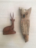 Group of 2 Wooden decor