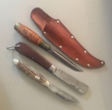 Group of 3 Vintage knives