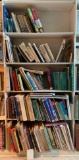 Five shelves of miscellaneous books