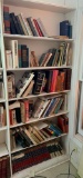 Six shelves of miscellaneous books