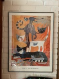 Rosina Wachtmeister cat lithograph