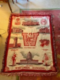 Wisconsin Badgers blanket