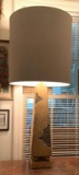 Vintage obelisk table lamp