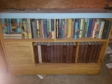 Over 80 Vintage Books & Book Shelf.