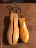 Group of 2 vintage shoe stretchers