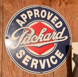 Reproduction Packard approved service metal sign