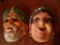 lot of 2 Halloween masks.