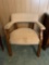 Vintage upholstered armchair