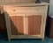 Wooden cabinet with the drawer