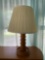 Wooden table lamp