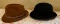 Group of two vintage hats