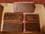 Group of 4 wood plaques.