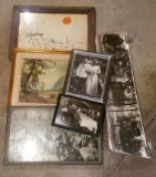 Group of 6 vintage pictures.