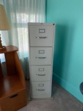 Metal filing cabinet