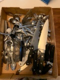 Group of miscellaneous flatware and cutlery