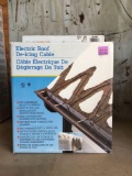 Electric roof de-icing cable