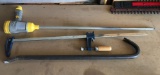 Ross root feeder, crowbar and clamp