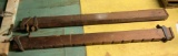 Vintage wood bar clamps