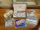 Large group of unused stamps