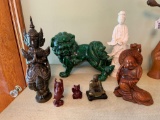 Group of oriental female figurines