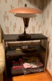 Vintage lamp with stand