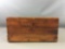 Vintage Advertising Henry Bosch Co. Wooden Crate