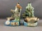 Group of 2 Ducks Unlimited 1974-75 Jim Beam Decanters