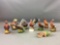 Group of 10 Wild Turkey Mini Decanters and more