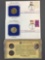 Commemorative coins in original packaging