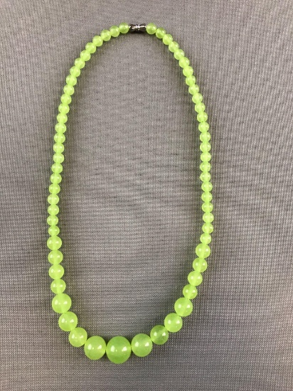 Jade necklace