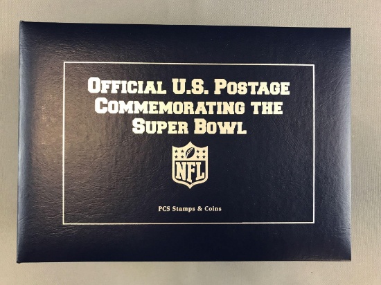 Official US Postage Commemorating the Super Bowl