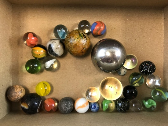 Group of Vintage Marbles