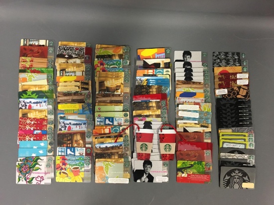 Starbucks 150+ Gift Cards