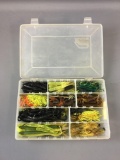 Group of Rubber Fishing Lures