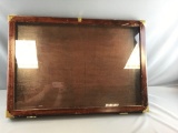 Wooden portable display case