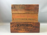 Group of 3 Vintage Advertising Cheese Boxes