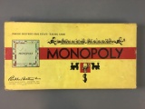 Vintage Parker Brothers Monopoly Game