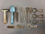 Group of bottle openers and more
