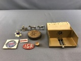 Small group of various items