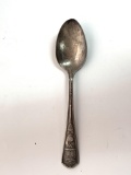 1933-34 Chicago worlds fair science court souvenir spoon