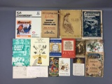 Group of Vintage Cooking Books, Postcards and more