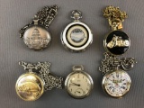 Group of 6 Pocket Watches