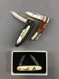 Group of 3 Pocket Knives