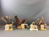 Group of 4 Wild Turkey Limited Edition Decanters