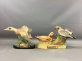 Group of 2 Ducks Unlimited Jim Beam Decanters