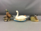 Group of 3 Ducks Unlimited Jim Beam Decanters